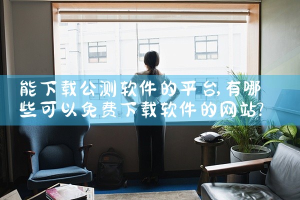 能下载公测软件的平台